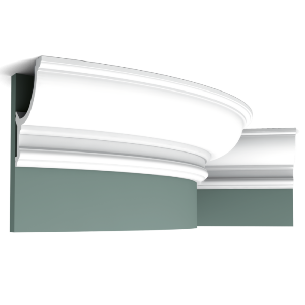 Карниз Orac Decor Flex гибкий C901F д 2000 x в 148 x ш 124